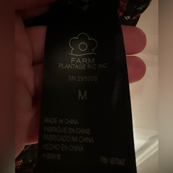 FARM RIO Anthropologie M Reversible Metallic Borogodo Puffer Maximalist Bling - Picture 8 of 16